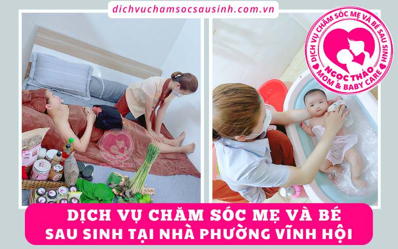 Không phải đi đâu xa, bình yên bắt đầu ngay tại nhà – với dịch vụ chăm sóc mẹ và bé sau sinh tại phường Vĩnh Hội